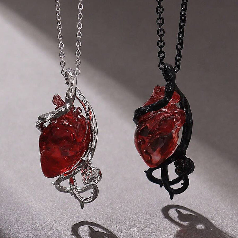 Rian's Thorns Heart Necklace