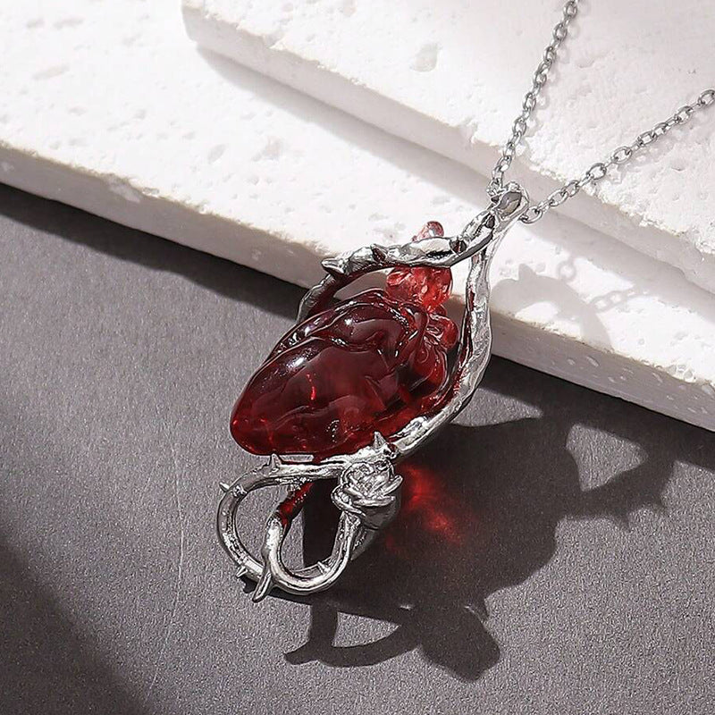 Rian's Thorns Heart Necklace