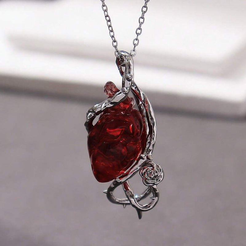 Rian's Thorns Heart Necklace