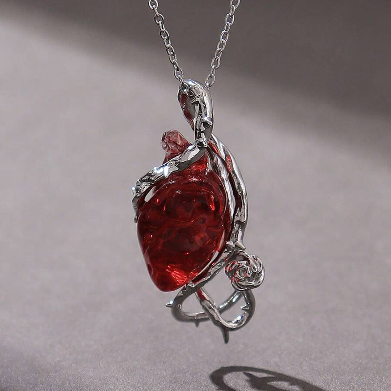 Rian's Thorns Heart Necklace