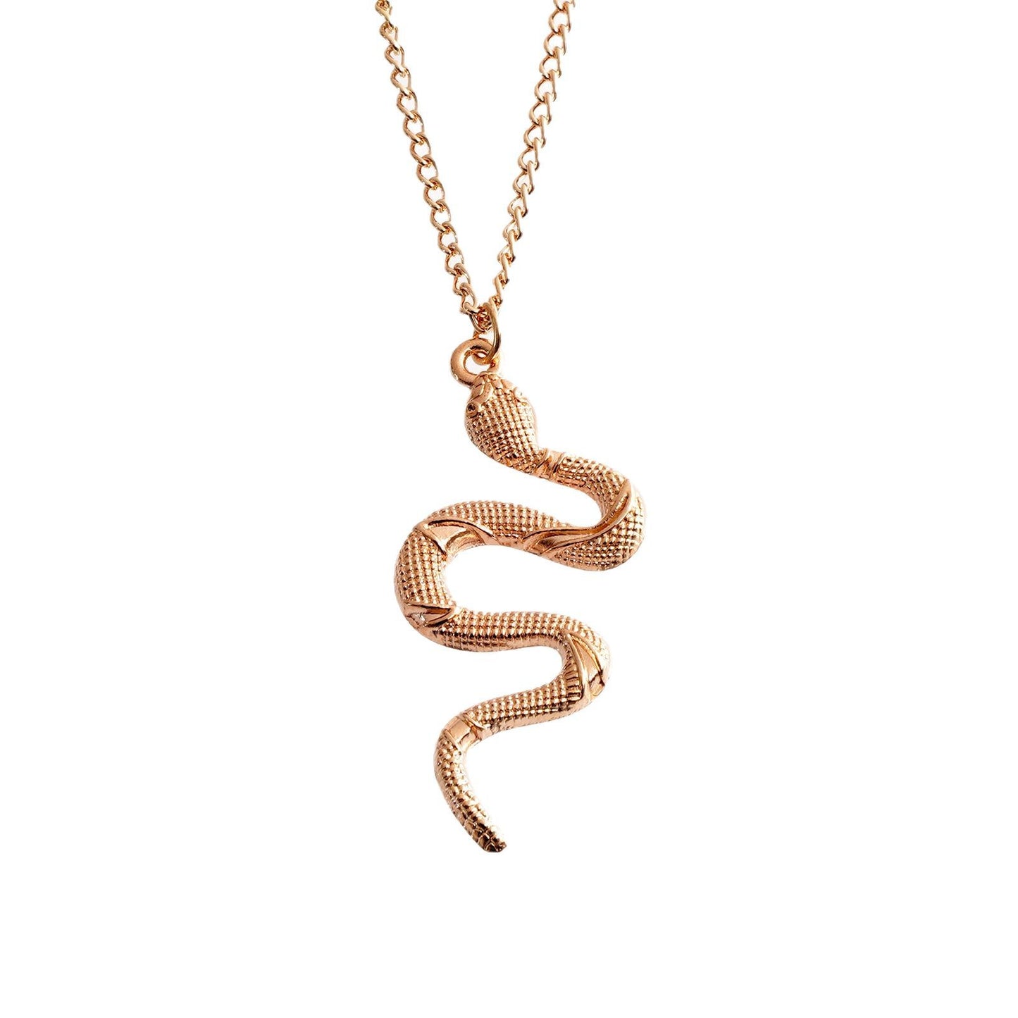 Rian's gold snake necklace